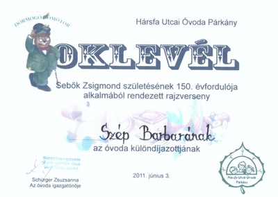 Tanulmányi versenyek 2009/2010